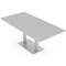Skutchi Designs Rectangle 6 Person Conference Room Table, 36" W, 6 ft. L, 29" H, Light Gray HAR-REC-36X72-DOU-XD01 - alternate 1
